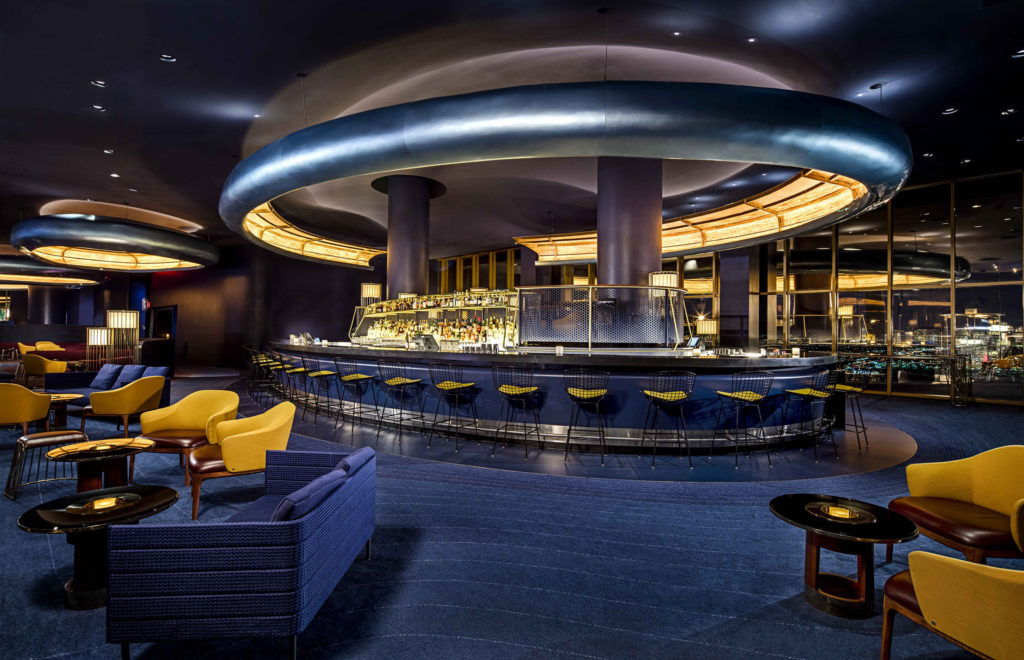 Skyfall Lounge & Rivea at Delano Lighting Design Alliance